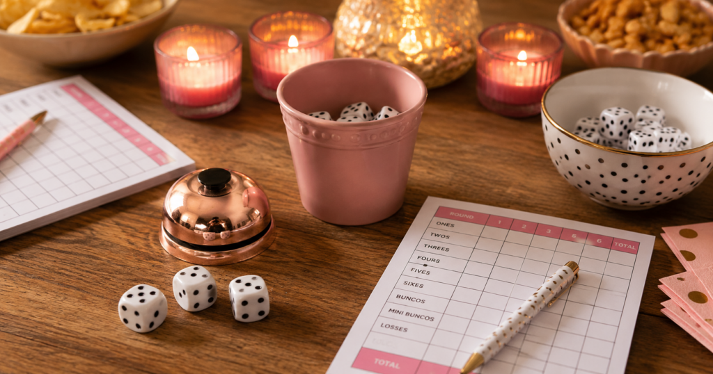 Bunco – säännöt ja näin peli-ilta järjestetään