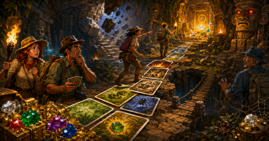 Incan Gold (Diamant) – säännöt ja strategiat